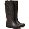 Black Joules Womens Welly Print Tall Wellies