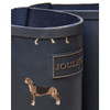 Navy Joules Womens Welly Print Tall Wellies Front Detail