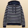 Navy/White Stripe Joules Womens Milbourne Hoodie