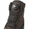 Dark Brown Seeland Mens Enduro Dial Mid Boots Lacing Detail