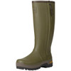 Dark Olive Harkila Mens Forester Zip Rubber Boot