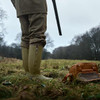 Dark Olive Harkila Mens Forester Zip Rubber Boot Lifestyle