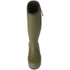 Dark Olive Harkila Mens Forester Zip Rubber Boot Front