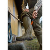 Dark Olive Harkila Mens Forester Zip Rubber Boot Lifestyle Detail