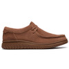 Cola Suede Clarks Mens RelaxLite Low Shoes Side View