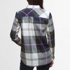 Navy/Arabesque Check Barbour Womens Moorland Shirt Back