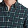 Botanical Green Schoffel Mens Akenham Shirt chest