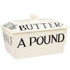  Emma Bridgewater Black Toast Half A Pound Small Butter Dish