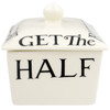  Emma Bridgewater Black Toast Half A Pound Small Butter Dish