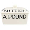  Emma Bridgewater Black Toast Half A Pound Small Butter Dish
