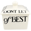  Emma Bridgewater Black Toast Half A Pound Small Butter Dish