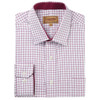 burgundy Schoffel Mens Cambridge Classic Shirt