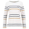 Cloud Stripe Barbour Womens Hawkins Top