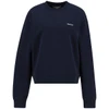 Navy Barbour Womens Bede Os Crew Sweatshirt