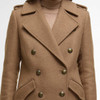 Camel Barbour Womens Cottesmore Wool Jacket Chest
