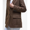 Military Brown Barbour Womens Elm Tailored Jacket Pocket
