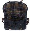 Barbour Unisex Wax Leather Tarras Bag Inside