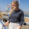Musto Womens Original Long Sleeve Stripe Tee
