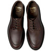 Dark Brown Waxy Leather Loake Mowbury Shoe Top