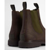 Dark Brown Barbour Mens Hale Chelsea Boot Back