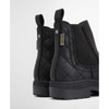Black Nubuck Barbour Womens Amble Chelsea Boot Back