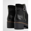 Black Barbour Womens Dahlia Heeled Boot Back