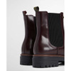 Cherry Glace Barbour Womens Marla Chelsea Boot Back