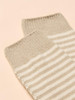 Oatmeal  Joules Womens Cosy Stripe Socks Detail