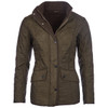 Dark Olive Barbour Cavalry Polarquilt Jacket