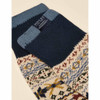 Neutral Joules Mens Alby Fair Isle Socks Detail