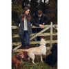 Mahogony/Chocolate Nubuck Barbour Womens Beaconsfield Tall Boot Lifestyle