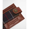 Heritage Brown Barbour Mens Bolam Leather Wallet Inner