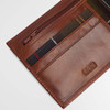 Heritage Brown Barbour Mens Bolam Leather Wallet Inner