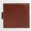 Heritage Brown Barbour Mens Bolam Leather Wallet Back