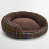 Classic Tartan Barbour Dog Snuggle Bed