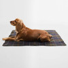 Classic Tartan Barbour Dog Tartan Blanket With Dog