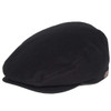 Black Barbour Redshore Flat Cap