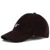 Brown Barbour Mens Preston Cord Cap