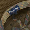 Barbour Mens Westdale Cord Bucket Hat Olive inside