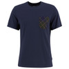 Navy Barbour Mens Arnside Tartan Pocket T-Shirt