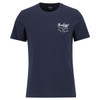 Navy Barbour Mens Script Graphic T-Shirt