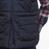 Dark Navy Barbour Mens Bedale Puffer Gilet Pocket