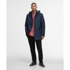 Navy Barbour Mens Chelsea Waterproof Mac Front