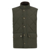 Barbour Mens Winter Lowerdale Quilted Gilet Dark Olive 