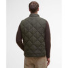 Barbour Mens Winter Lowerdale Quilted Gilet Dark Olive back