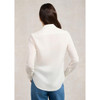 White Holland Cooper Womens Classic Shirt On Model Rear