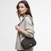 Olive Barbour Womens Quilted Crossbody Bag On Model