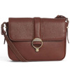 Brown Barbour Womens Rosa Leather Crossbody Bag