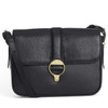 Black Barbour Womens Rosa Leather Crossbody Bag