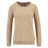 Pale Camel/Hessian Barbour Womens Pendle Crew Knitted Jumper